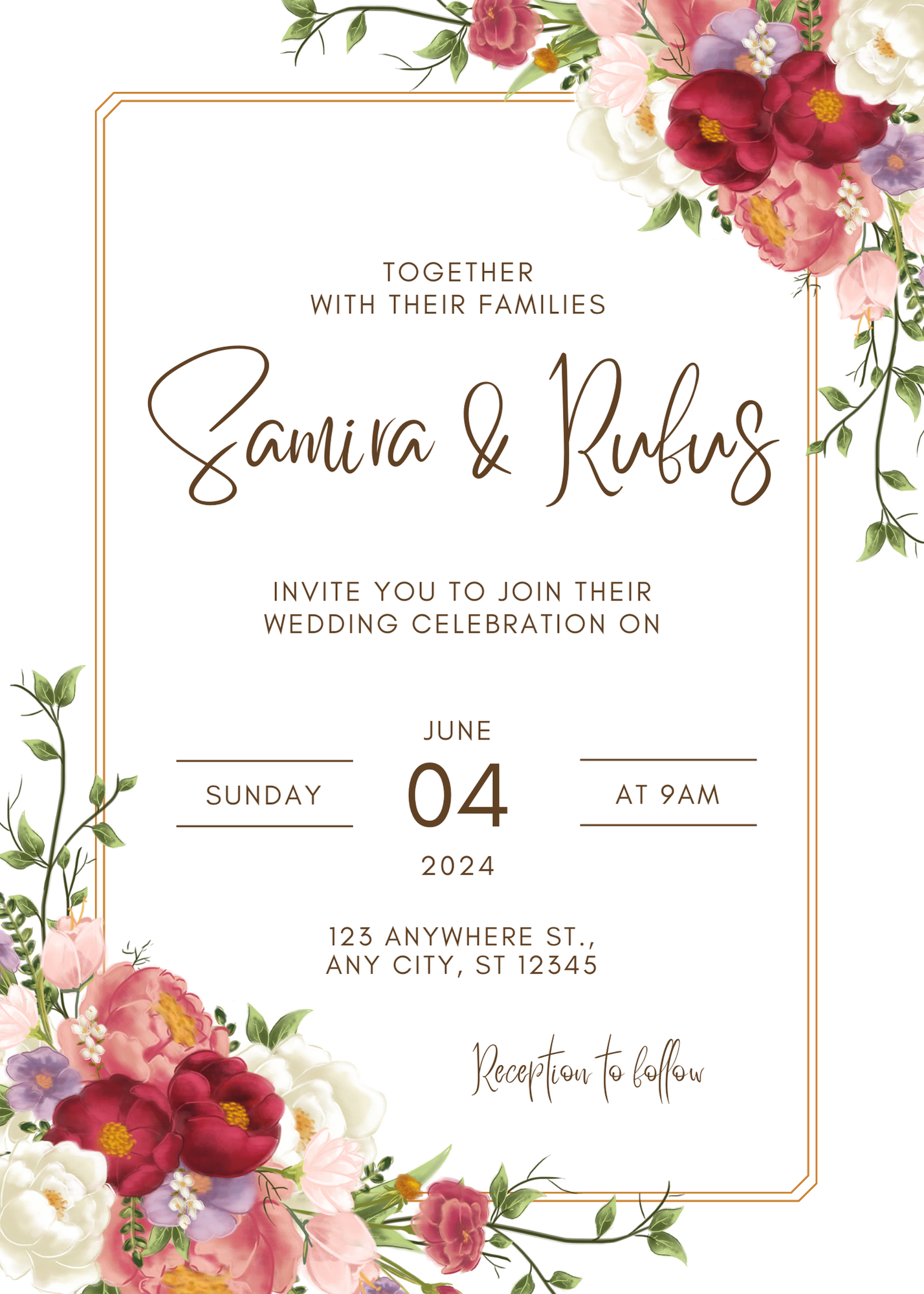 NDesignStudio 1 Wedding Invite